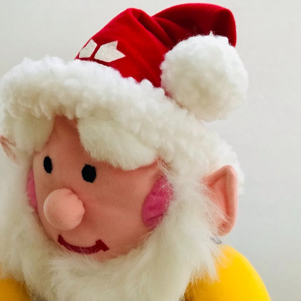 Plush International Silver Elf 14" Tall Santas Helper Christmas Winter Toy Decor - Picture 2 of 11
